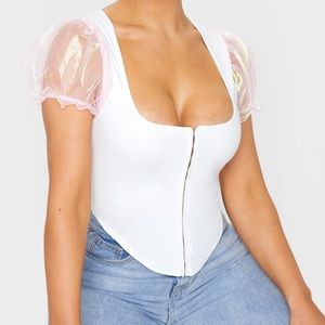 Pretty little thing top size 6